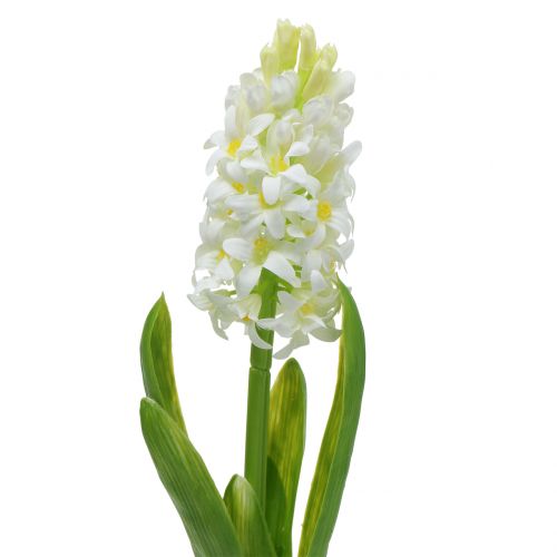 Floristik24 Hyacint Real-Touch White 40cm