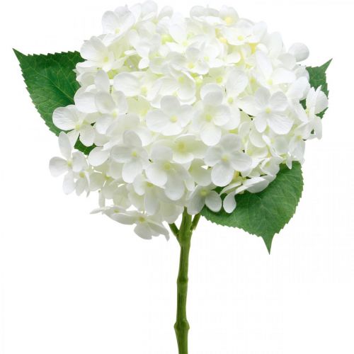 Hortenzie umělá bílá 53cm