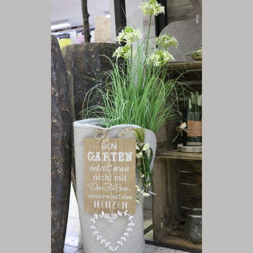 Floristik24 Plstěná taška Šedá V58cm