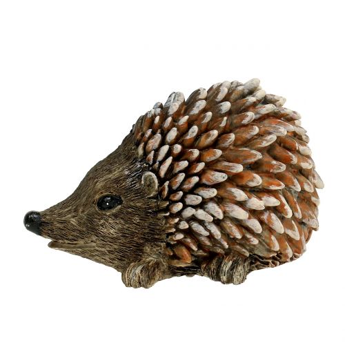 Floristik24 Figurka ježka hnědá 8cm