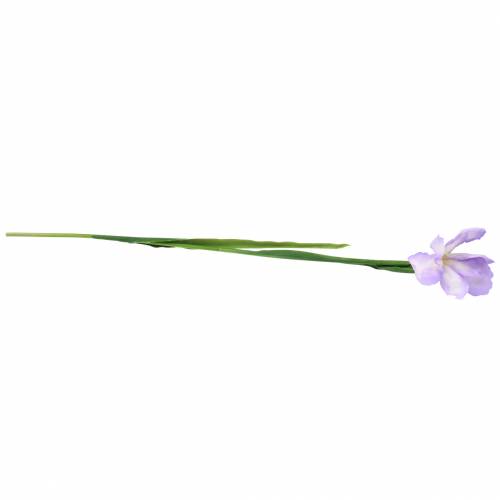 Floristik24 Iris umělá fialová 78cm