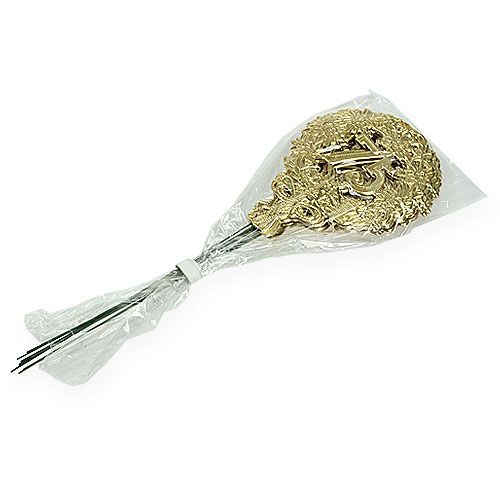 položky Výročí číslo 75 Ø8cm 10ks