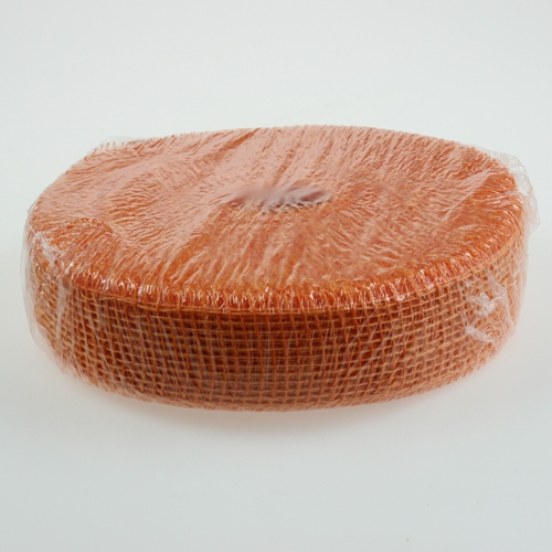 položky Jutová stuha světle oranžová 5cm 40m