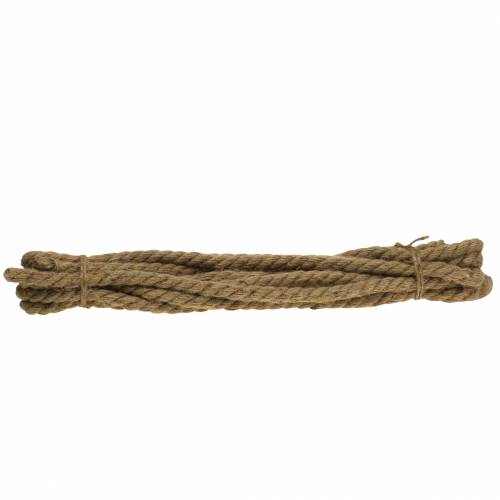 Floristik24 Praktické jutové lano Ø1,5cm 6m