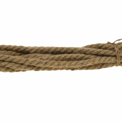 položky Praktické jutové lano Ø1,5cm 6m