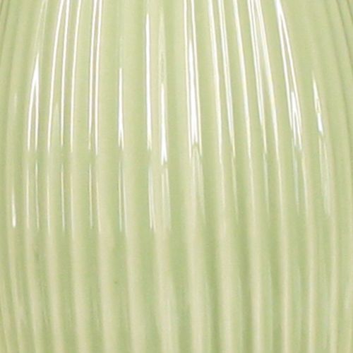 položky Keramická figurka velikonočního zajíčka v pastelově zelené barvě, dekorace na stůl, 22 cm, 2 kusy