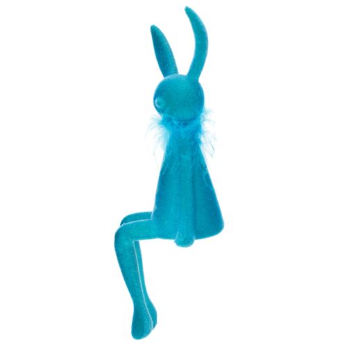 položky Velikonoční dekorace, polička s králíkem, ideální jako okouzlující jarní dekorace na stůl, 27 cm, 2 kusy