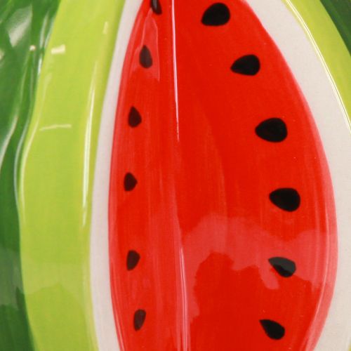 položky Keramická váza meloun dekorativní váza keramická H12cm