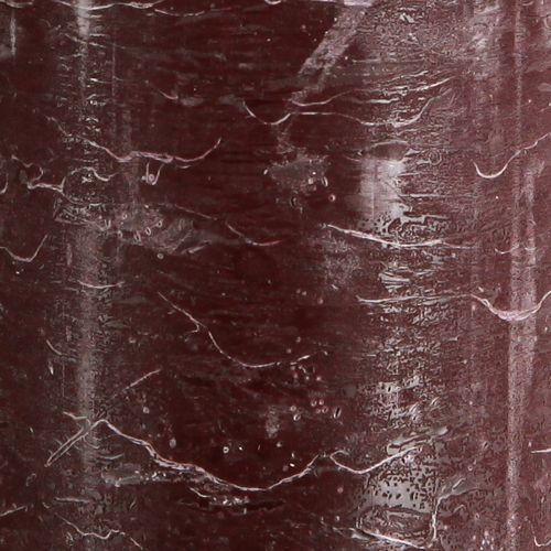 položky Svíčky Burgundské sloupové svíčky jednobarevné 85x200mm 2 ks