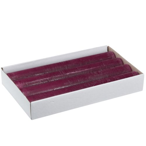 položky Svíčky stálobarevné v Berry tyčinkové svíčky 34x240mm 4 ks