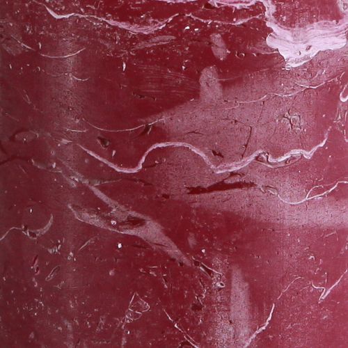 položky Svíčky barevné přes sloupové svíčky Berry 85×150mm 2 ks