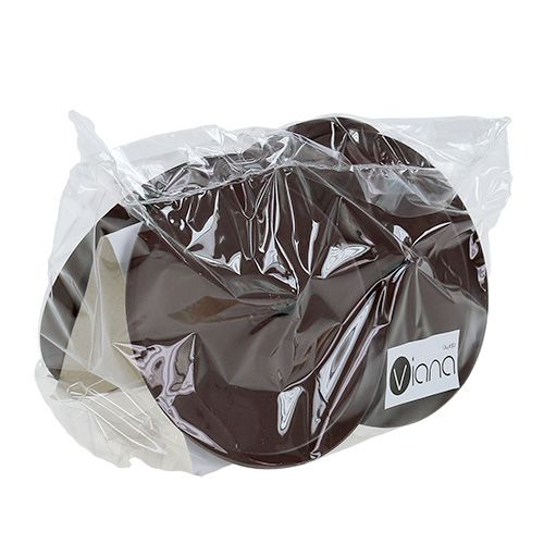 položky Svícen hnědý Ø7cm 4 ks