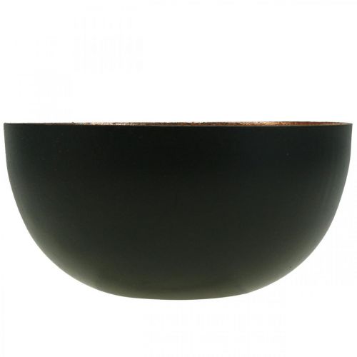 položky Svícen černý, bronzový tyčový svícen Ø10cm V5cm