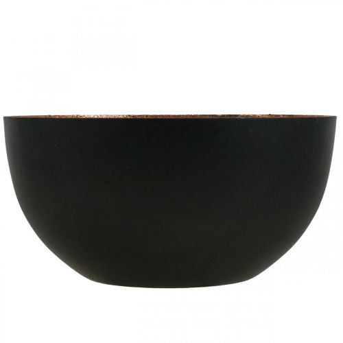 položky Svícen černý, bronzový tyčkový Ø13cm V6cm