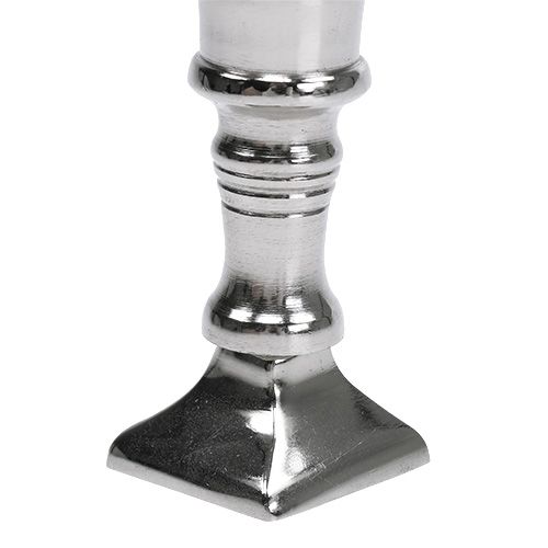Floristik24 Svícen stříbrný Ø1,1cm V7cm 1ks