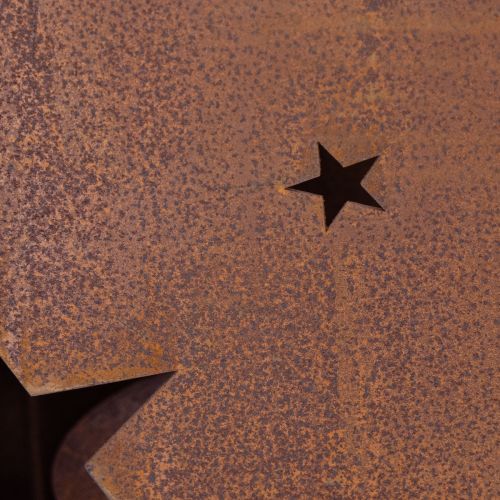 položky Vánoční svícny, rustikální povrchová úprava, výška 40/50 cm, sada 2 kusů