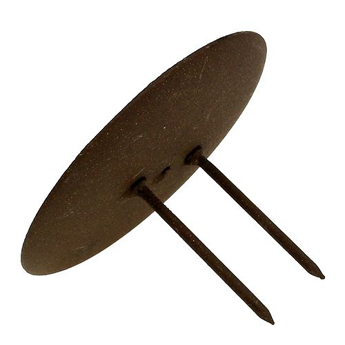 položky Svícen v hnědé barvě Ø9cm 4 ks