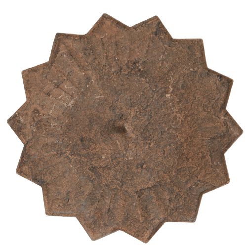 položky Zásuvný stojánek na svíčku Ø11cm H8cm efekt rzi 4ks