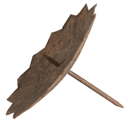 položky Zásuvný stojánek na svíčku Ø11cm H8cm efekt rzi 4ks