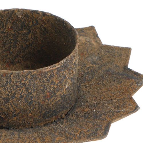položky Svícen na nalepení svíčky hnědý V8,5cm 4ks