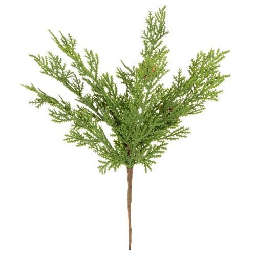 Umělá borovicová větvička se šiškami, 28 cm, 6 kusů | Floristik24.cz