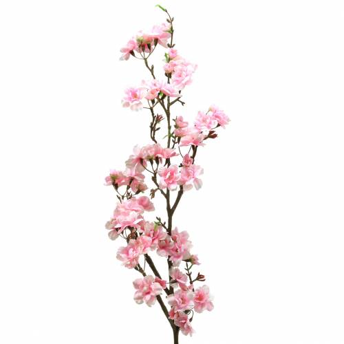 Floristik24 Větev třešňového květu růžová 105cm