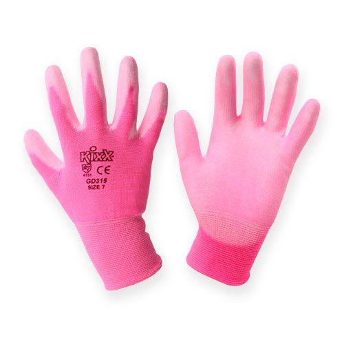 položky Zahradní rukavice Kixx vel. 7 růžové, růžové