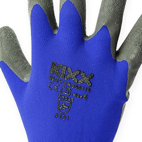položky Zahradní rukavice Kixx modré, černé, velikost 10