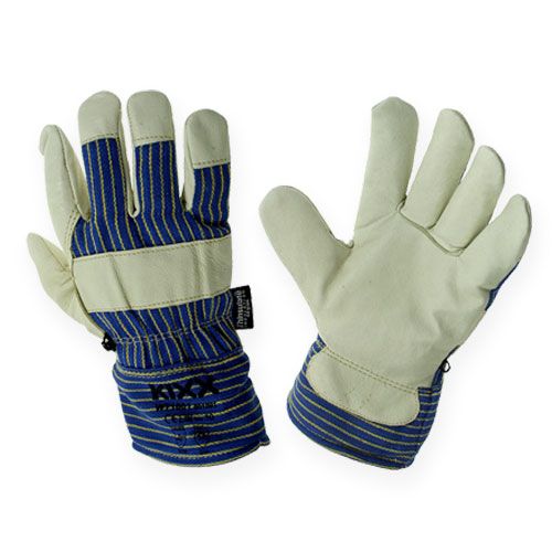 Zimní rukavice Kixx vel. 10 modré, béžové