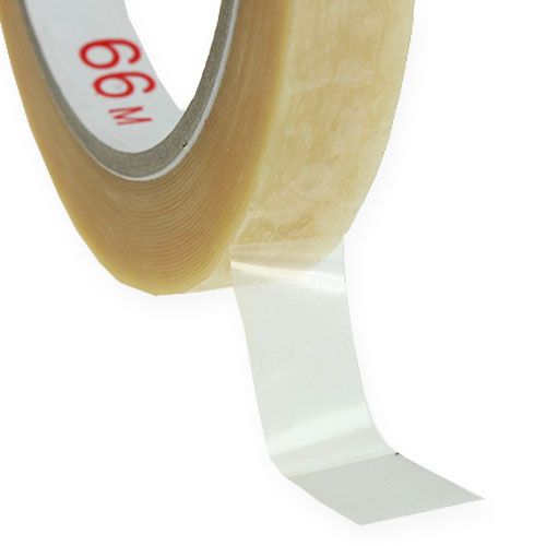 Floristik24 Lepicí páska 12mm x 66m PVC neutrální 12 ks