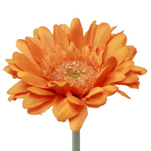 Floristik24 Umělé květiny Gerbera Orange 45cm