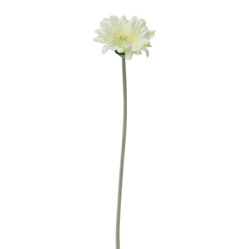 položky Umělé květiny Gerbera bílá 45cm