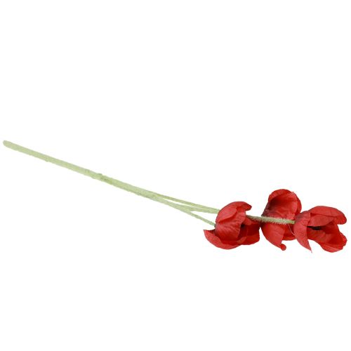 položky Umělé květiny mák červený 50cm