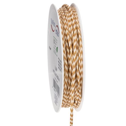 Dárková stuha, dvoubarevná šňůrka, 3mm, 20m nakoupit | Floristik24.cz