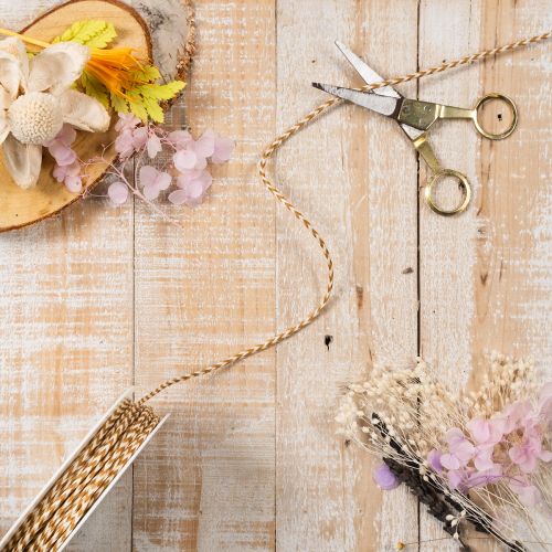 Dárková stuha, dvoubarevná šňůrka, 3mm, 20m | Floristik24.cz