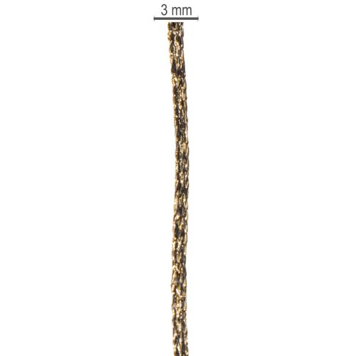 Lesklá šňůra pro balení dárků a dekoraci, 3mm, 20m | Floristik24.cz