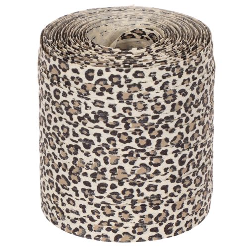 Dárková stuha s leopardím