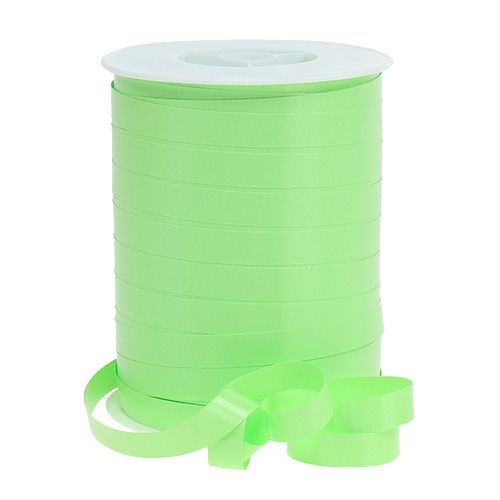 Floristik24 Curlingová stuha limetkově zelená 10mm 250m