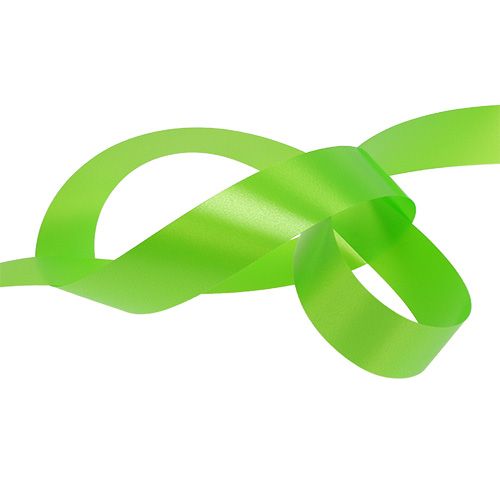 položky Curlingová stuha limetkově zelená 19mm 100m