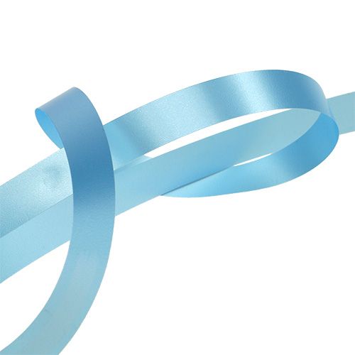 položky Curlingová stuha světle modrá 19mm 100m