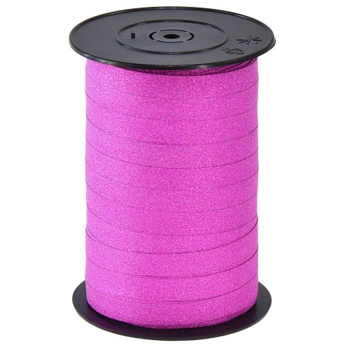 položky Dárková stuha s Glitter Magnetico Metallic Pink 10mm 100m