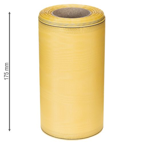 položky Věncová stuha moaré věncová stuha žlutá 175 mm 25 m