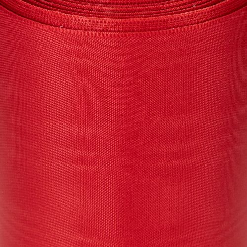 položky Červená věncová stuha 125 mm x 25 m - Stuha pro pohřební květinářství, nápisy a dekorace