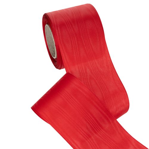 položky Červená věncová stuha 75mm x 25m - Pohřební květinářství a dekorace, Robustní stuha pro písmo