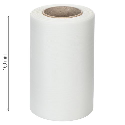 položky Bílá stuha na věnec 150 mm 25 m