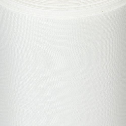 položky Bílá věncová stuha pro pohřební květinářství, šířka 175 mm, délka 25 m, vysoce kvalitní acetátová stuha