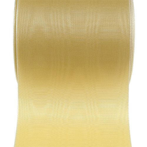 Floristik24 Věnec stuha zlatá 100mm 25m
