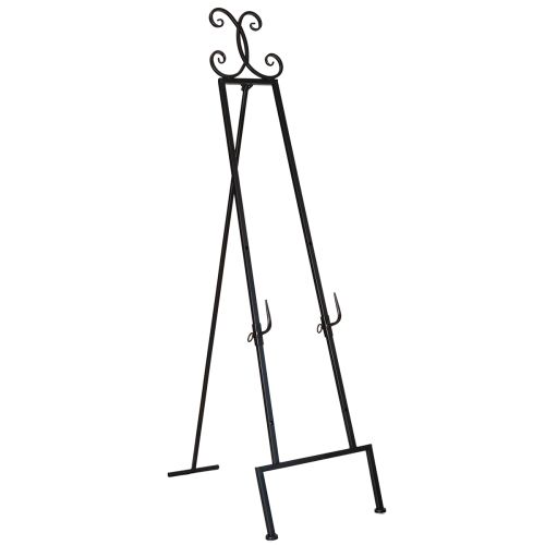 Dekorativní držák na věnec se stabilní základnou, ideální jako všestranný doplněk, 118 cm