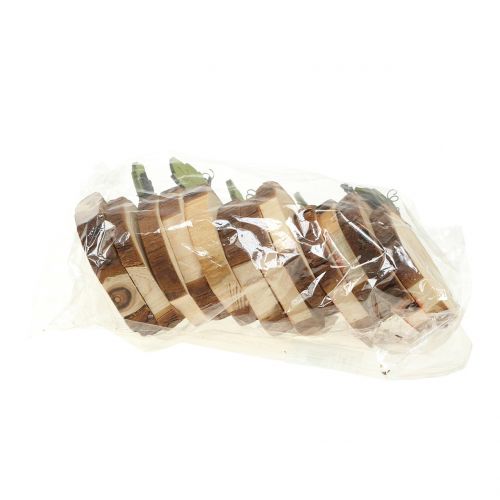 Floristik24 Dýňová směs ze dřeva 6cm 12ks