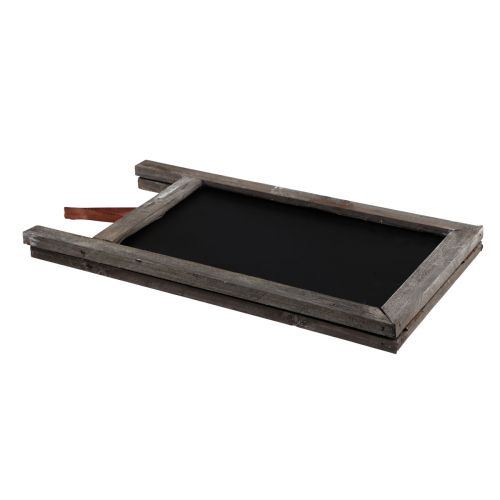 položky Tabule dvojitá deska dřevěná deska vintage stojan 18x32cm